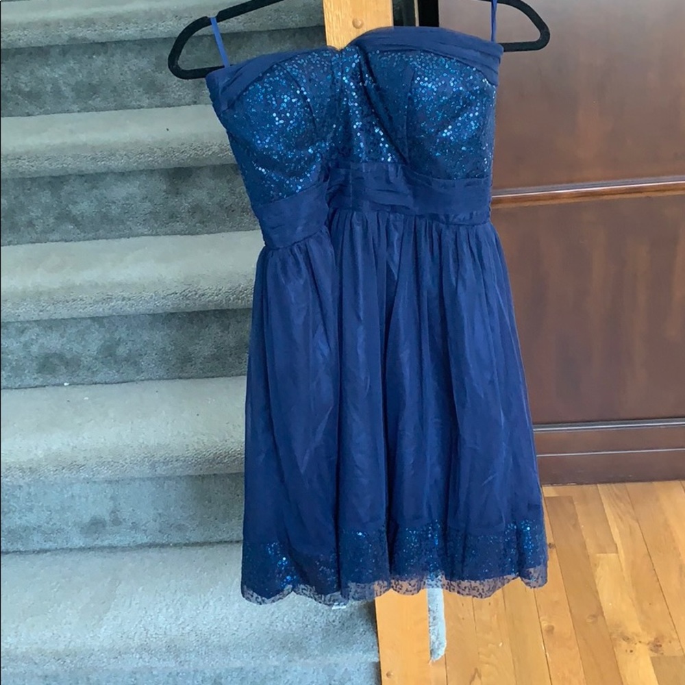 Delia’s Navy Blue Homecoming Dress